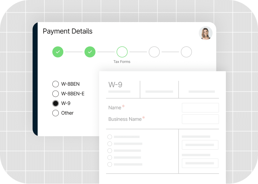 VAT registration screen
