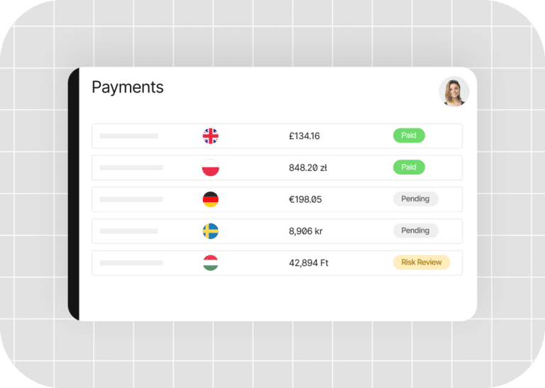 Tipalti Payment dashboard