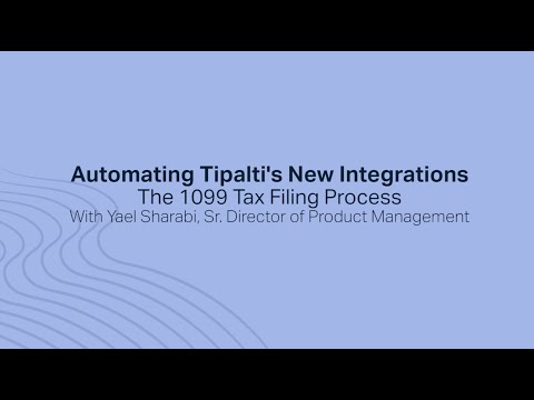 Tipalti Zenwork 1099 Tax Filing Integration