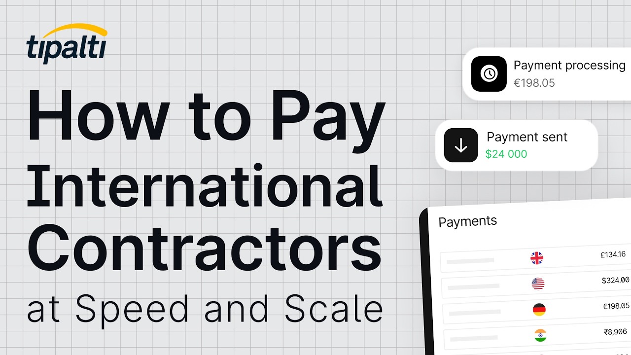 How to Pay International Contractors: A Step-by-Step Framework