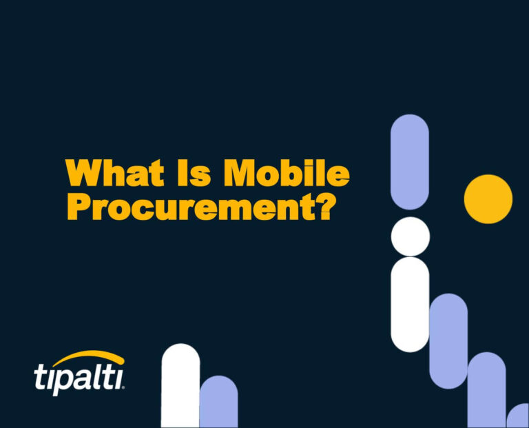 What is maverick spend in mobile procurement?