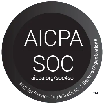 The logo for aicpa soc represents a platform.