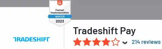 Tradeshift pay review - Tradeshift pay review - Coupa alternatives.