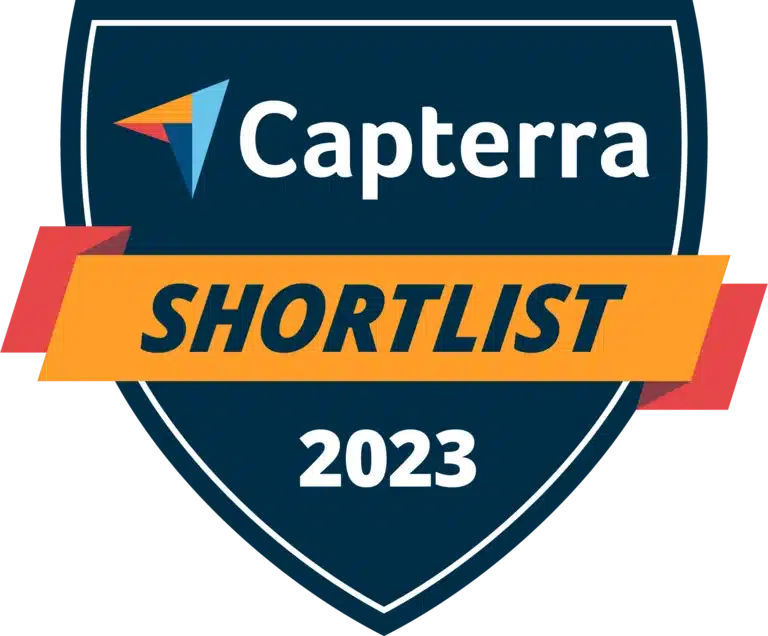 The captera shortlist logo.