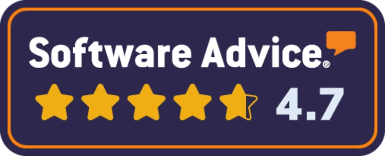Software advice 4 7 stars.