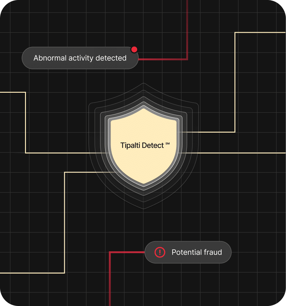 Tipalti Detect helps prevent fraud in accounts payable workflows