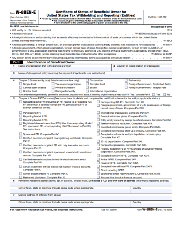 A screenshot of IRS form 1099 NEC - Rev. April 2025