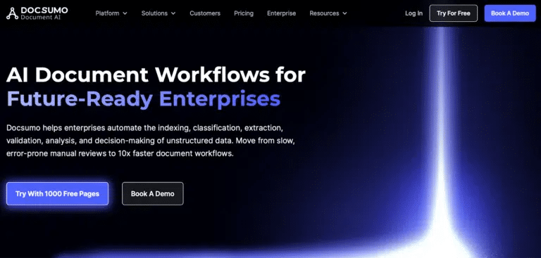 Best OCR Software for Invoice Processing Docsumo