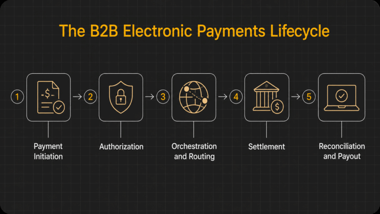 b2b electronic payments lifecycle